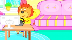 انیمیشن خانواده شیر قسمت 391 - lion family